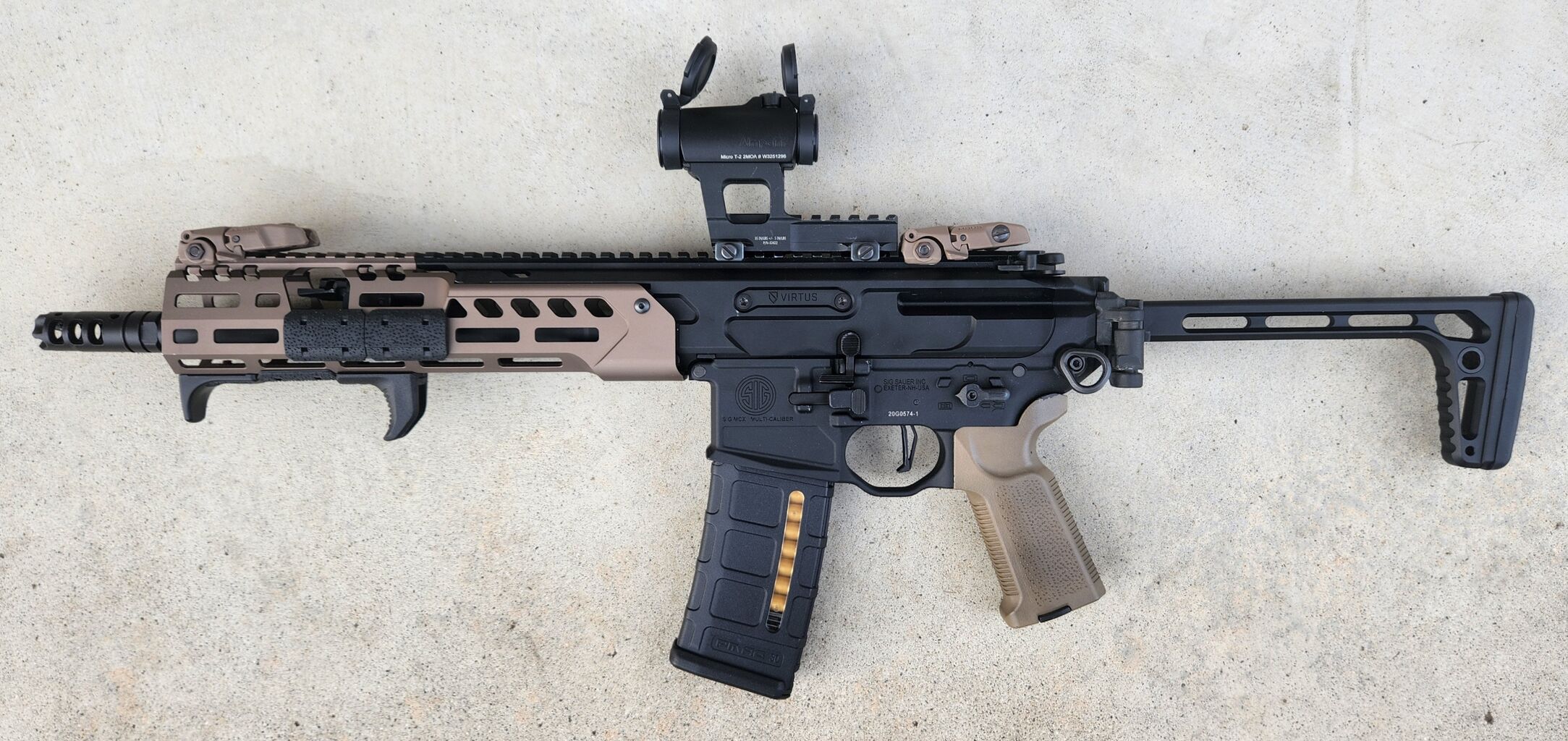 SIG AIR MCX VIRTUS SPEAR LT仕様 : ノリスケの武器庫