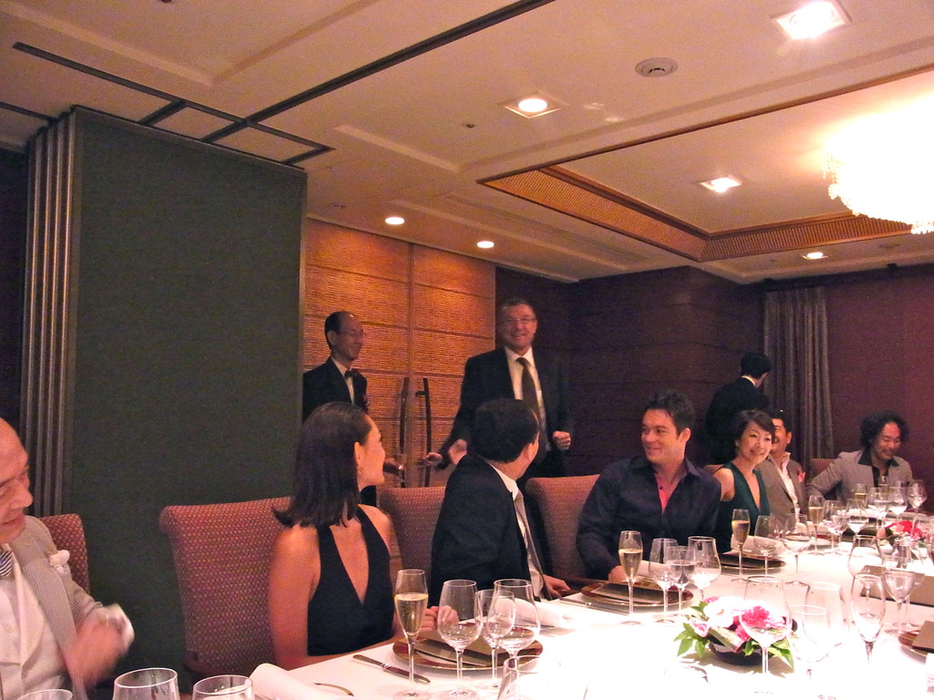 タグ・ホイヤー社長とお食事。 VOICE NORITAKA ISHIDA