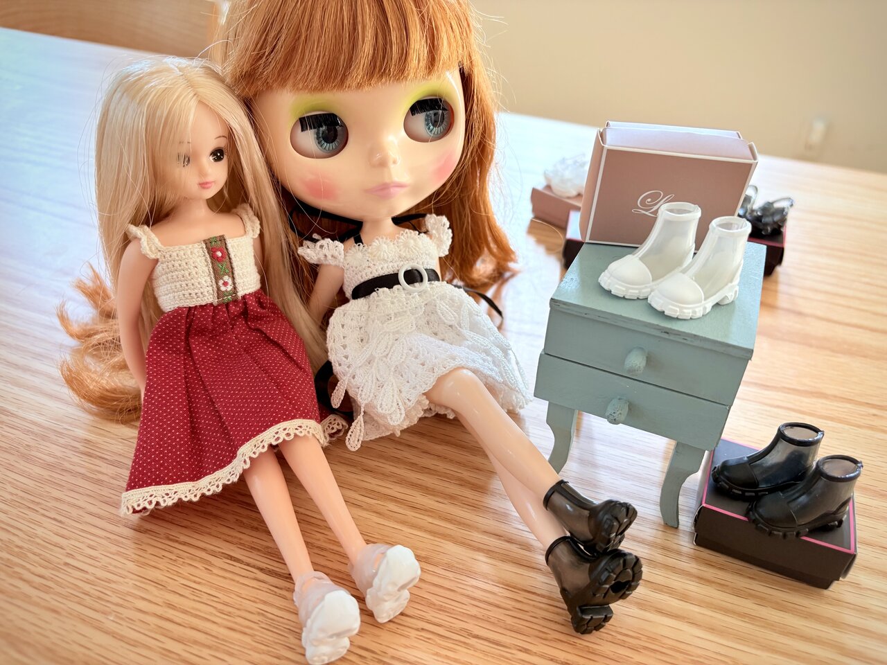 リカちゃん新作ガチャ登場！透け感かわいい♡クリアシューズ