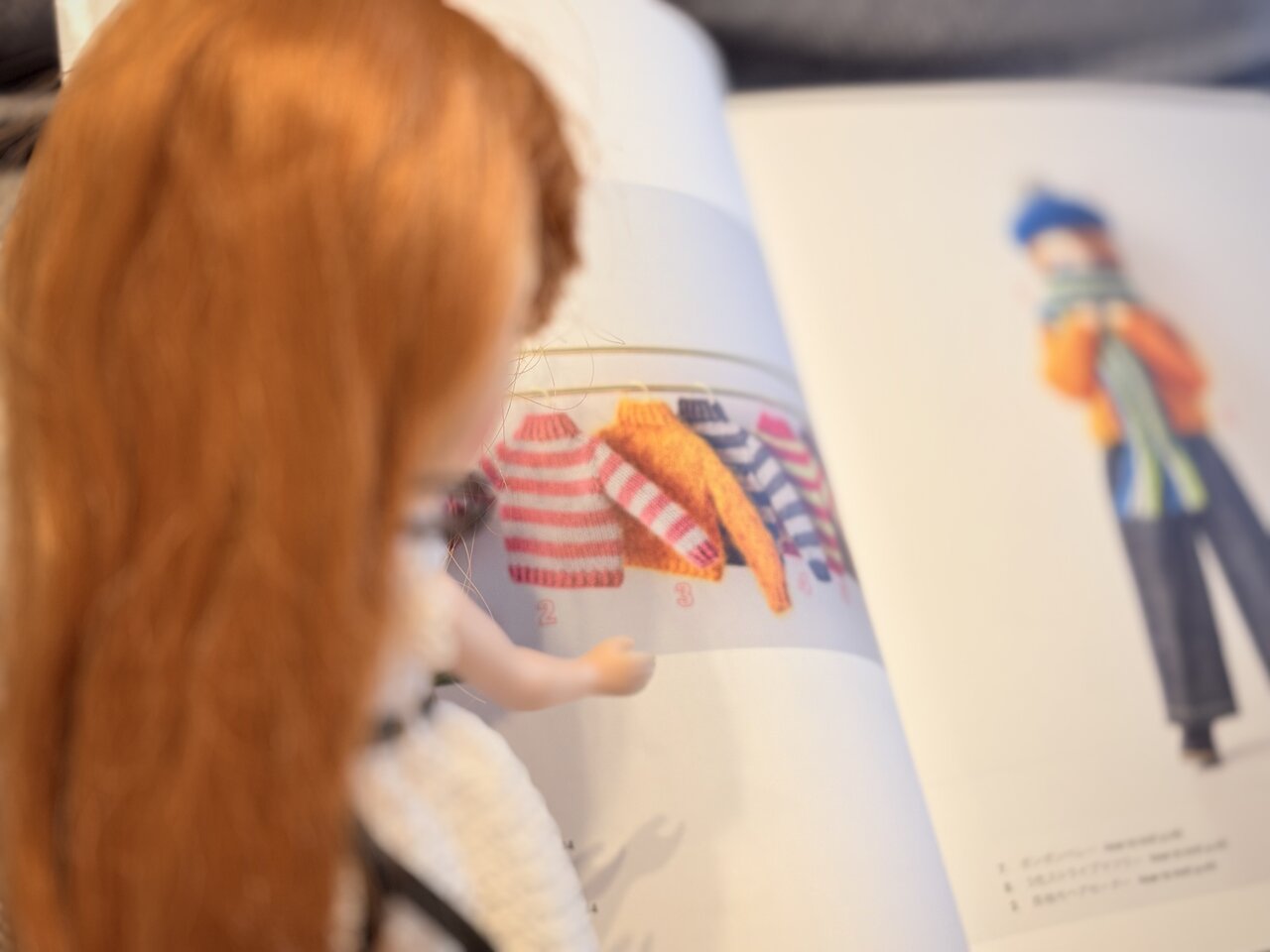 ブライス・リカちゃんの棒針ドールニット本｜DOLL KNIT 20～22cm徹底