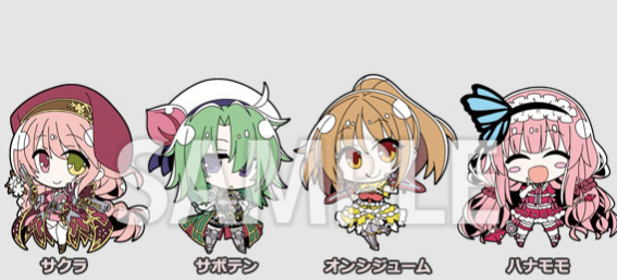 フラワーナイトガール ストラップ