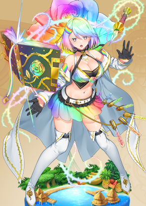 虹バラ 花騎士の世界