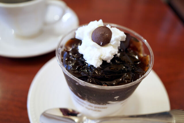 コーヒーゼリー 珈琲 門 東区東片端 けつログ