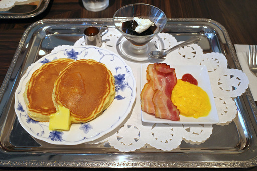 モーニングセット／喫茶トリコロール アキバトリム店（秋葉原駅）