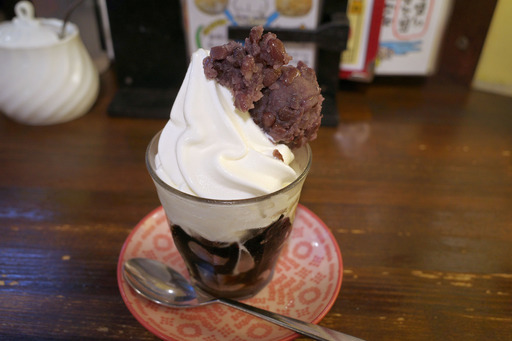 自家製コーヒーゼリー入りクリームぜんざい／ブチョーコーヒー（名駅南）
