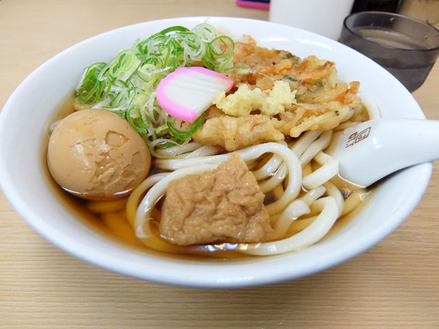 うどんころ 大 かき揚げ 煮たまご うどんのいなや自由ヶ丘店 自由ヶ丘 けつログ