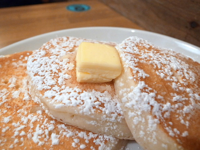 プレーンパンケーキ Dining Cafe Hoihoi 矢場町 けつログ