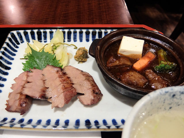 上タン焼きと厚切りタンシチュー定食 牛たん焼き仙台辺見ユニモール店 名古屋駅 けつログ 上タン焼きと厚切りタンシチュー定食 牛たん焼き仙台辺見ユニモール店 名古屋駅 けつログ