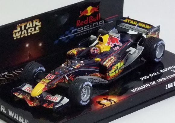 レッドブルのF1初号機 RB1 スターウォーズ仕様 : ミニカーがドンドン増える