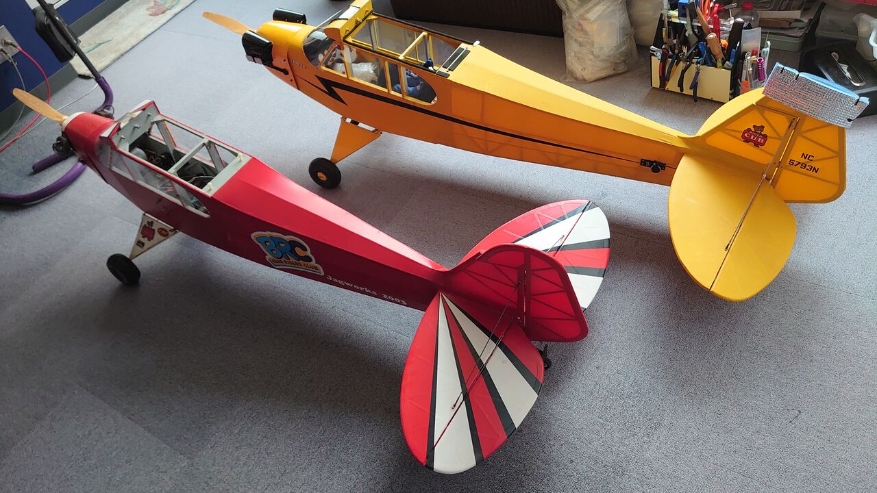 【レア❗️】KS CUB クリップドウィング EPP電動ラジコン飛行機　未開封 レア❗️】KS CUB クリップドウィング EPP電動ラジコン飛行機 未