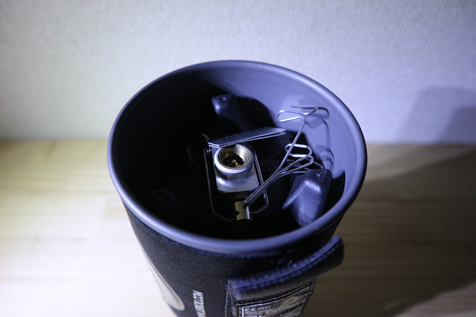 JetBoil FLASH の収納方法と収納順序 : もぐらの記録
