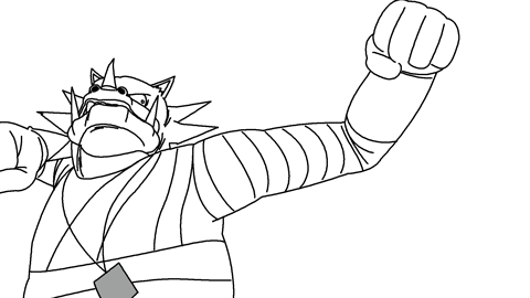 オラオラオラオラ連打 描き方 のす日和