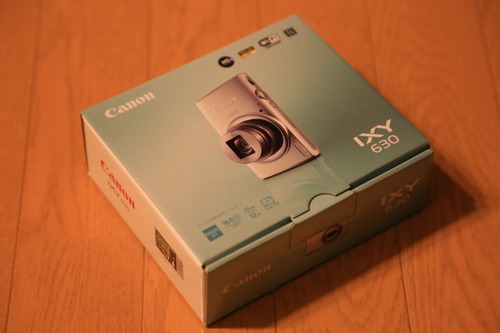 【Camera】Canon IXY 630 購入