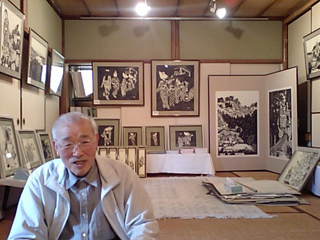 平野庄司「切り絵展」開催中です。 : 能代でらっと情報