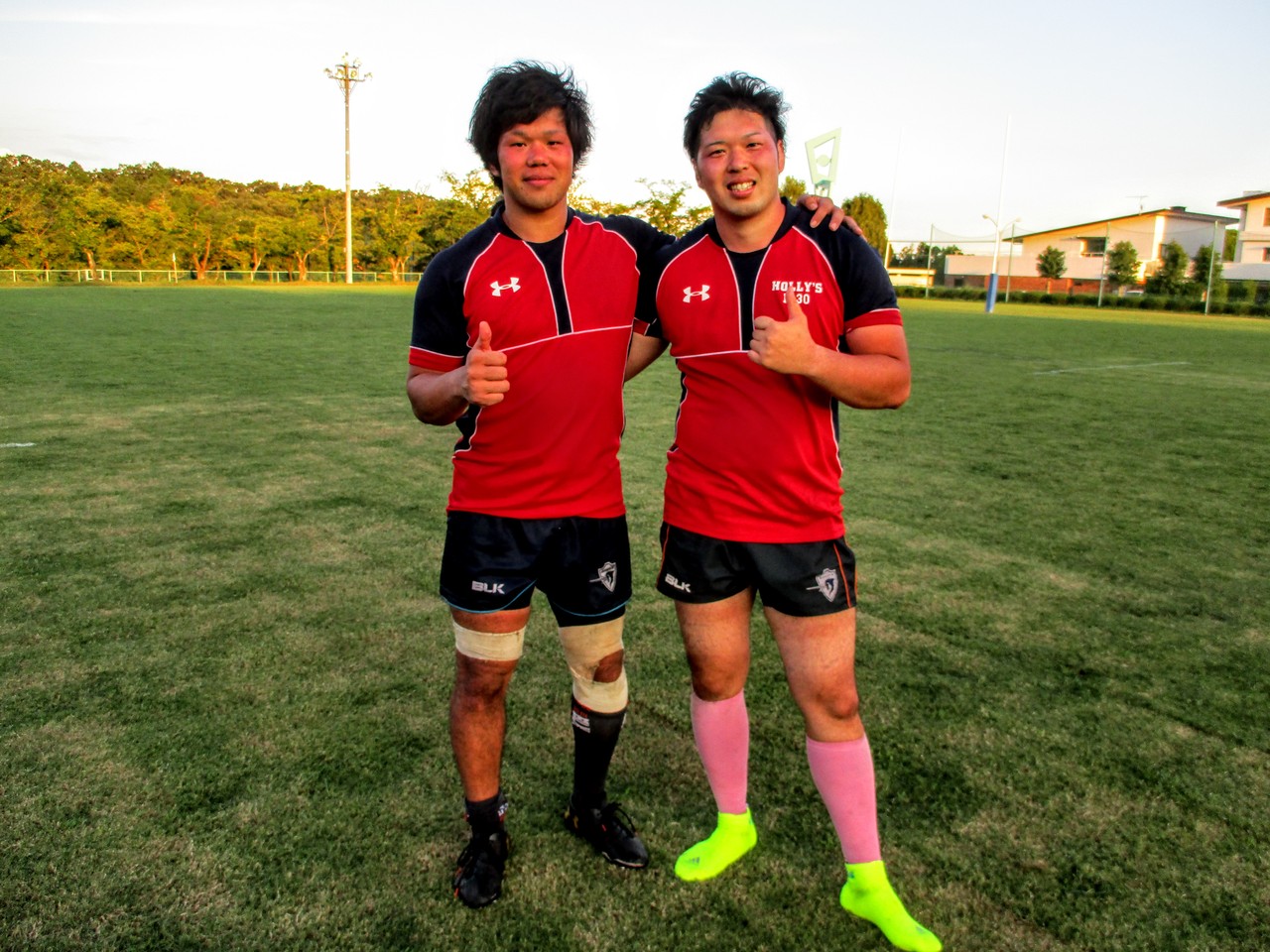 明治安田生命ホーリーズのルーキー 青山晃選手と関根慧選手 No Side Whistle