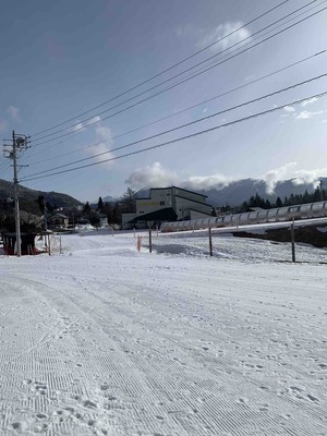noskiing nolife / スキーがなければ人生はない八方クラウン検定の朝