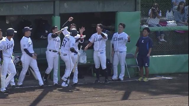９ ２５ イースタン ライオンズ ファイターズ In西武第二 試合結果 西川の先頭打者ホームランで隅一勝利 エブリデーライオンズ