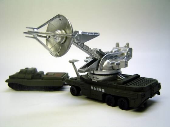 90式メーサー殺獣光線車『特撮メカコレクション 東宝マシン
