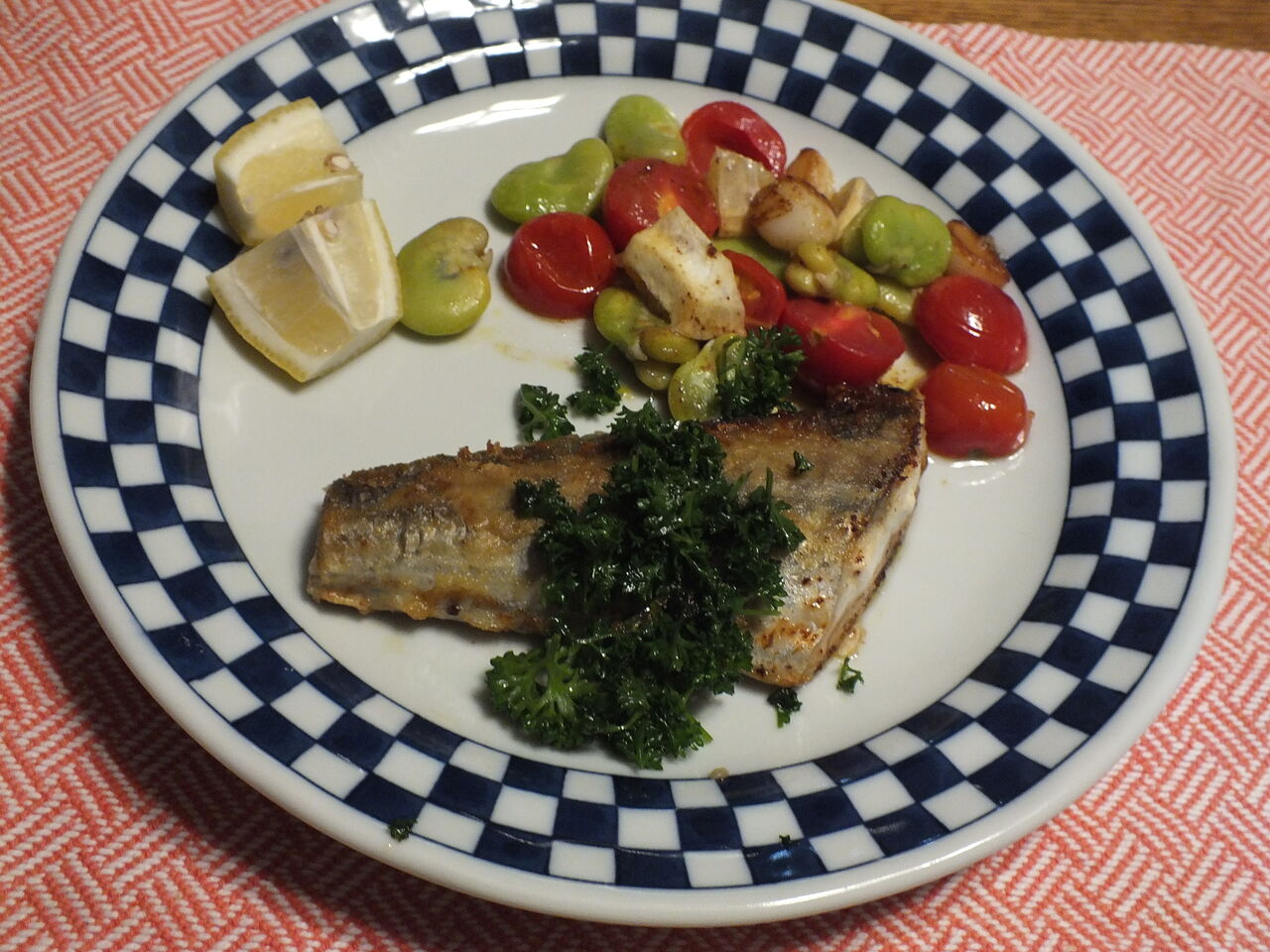 鰆のムニエル たった一つのレモン Notaritarikanaの気ままな日々