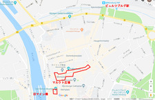 Wuerzburg Weihnachtsmarkt map