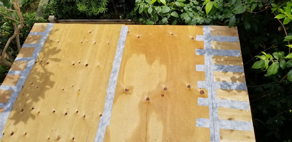 アスファルト ルーフィングとウッドデッキ根太工法 元フリーター 家を買う