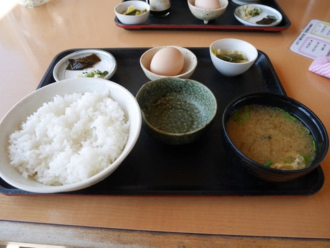 道の駅朝食