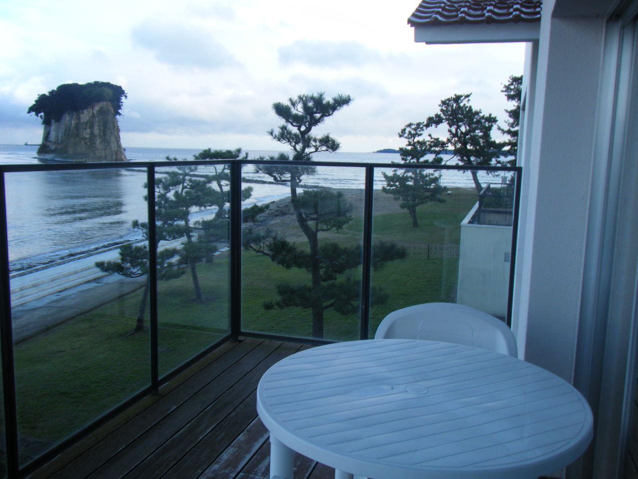 お部屋からの風景 珠洲温泉 のとじ荘