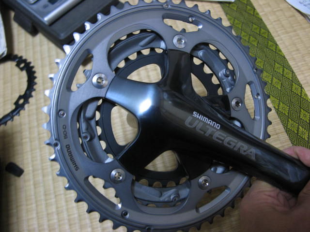 SHIMANO ULTEGRA SL トリプルクランクセットFC-6604