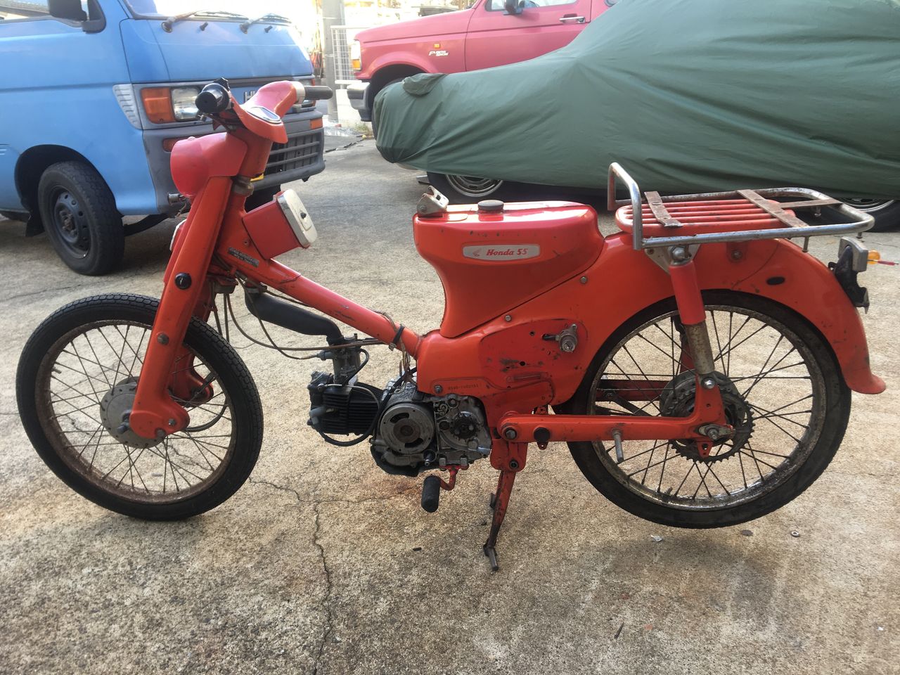 ハンターカブ　C105h　エキパイ ハンターカブ C105h エキパイ ホンダ ハンターカブ C105H