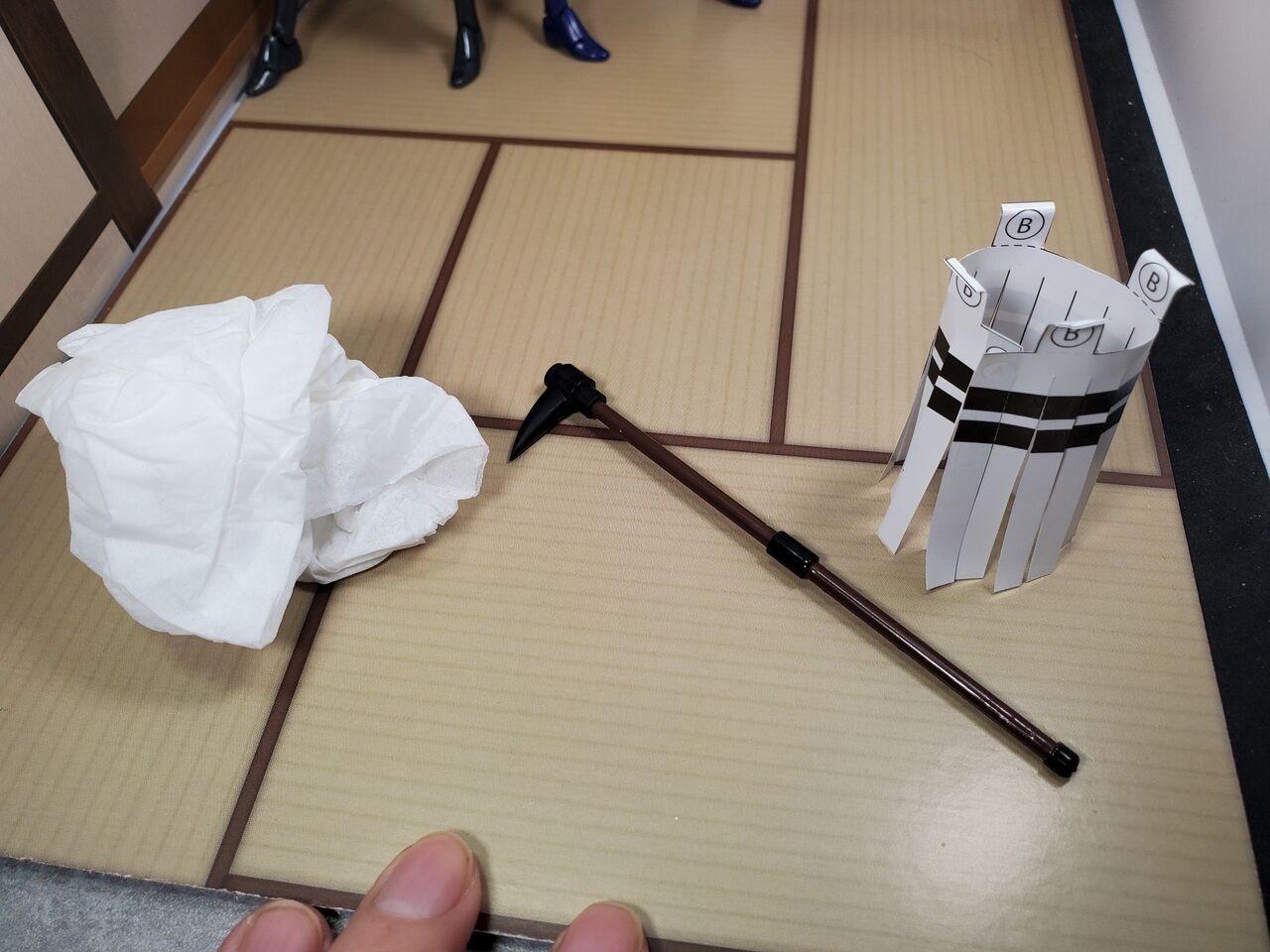 追記あり 火事と喧嘩は江戸の華 ガチャガチャ 江戸火消し組 折り紙火消し衣装作り方 ちょいたしプラモ日記