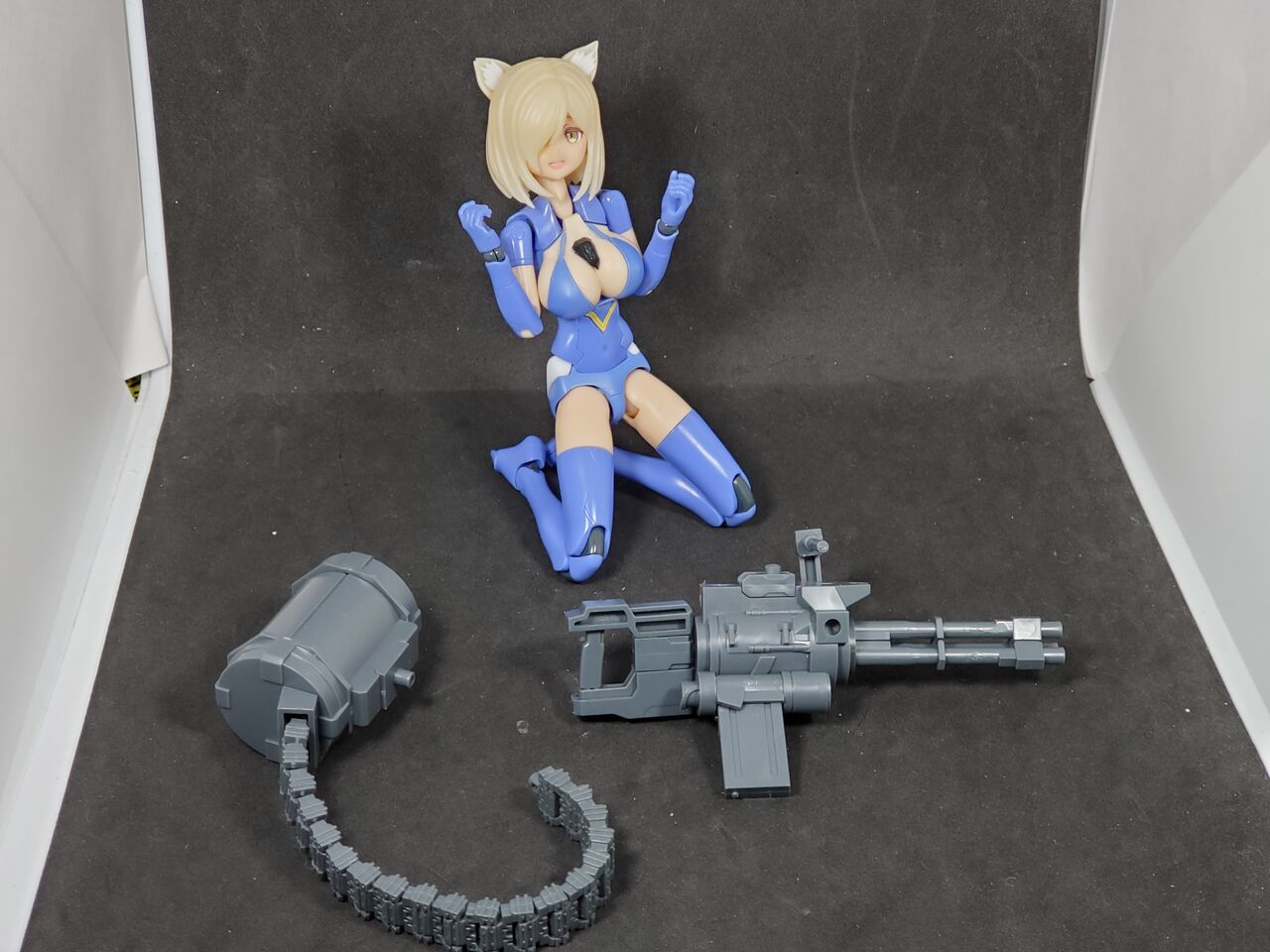 男の子は大好きガトリングガン M S Gハンドガトリングガン ベルトリンク ちょいたしプラモ日記