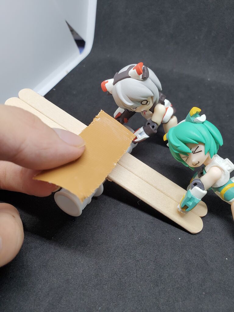 簡単工作 アイス棒のシーソー ちょいたしプラモ日記 簡単工作 アイス棒のシーソー ちょいたしプラモ日記