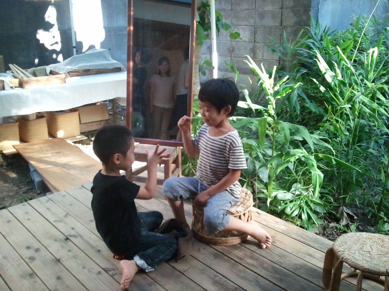 えみおわす市と坂野友紀と堀仁憲の二人の家展 野山の食堂のblog