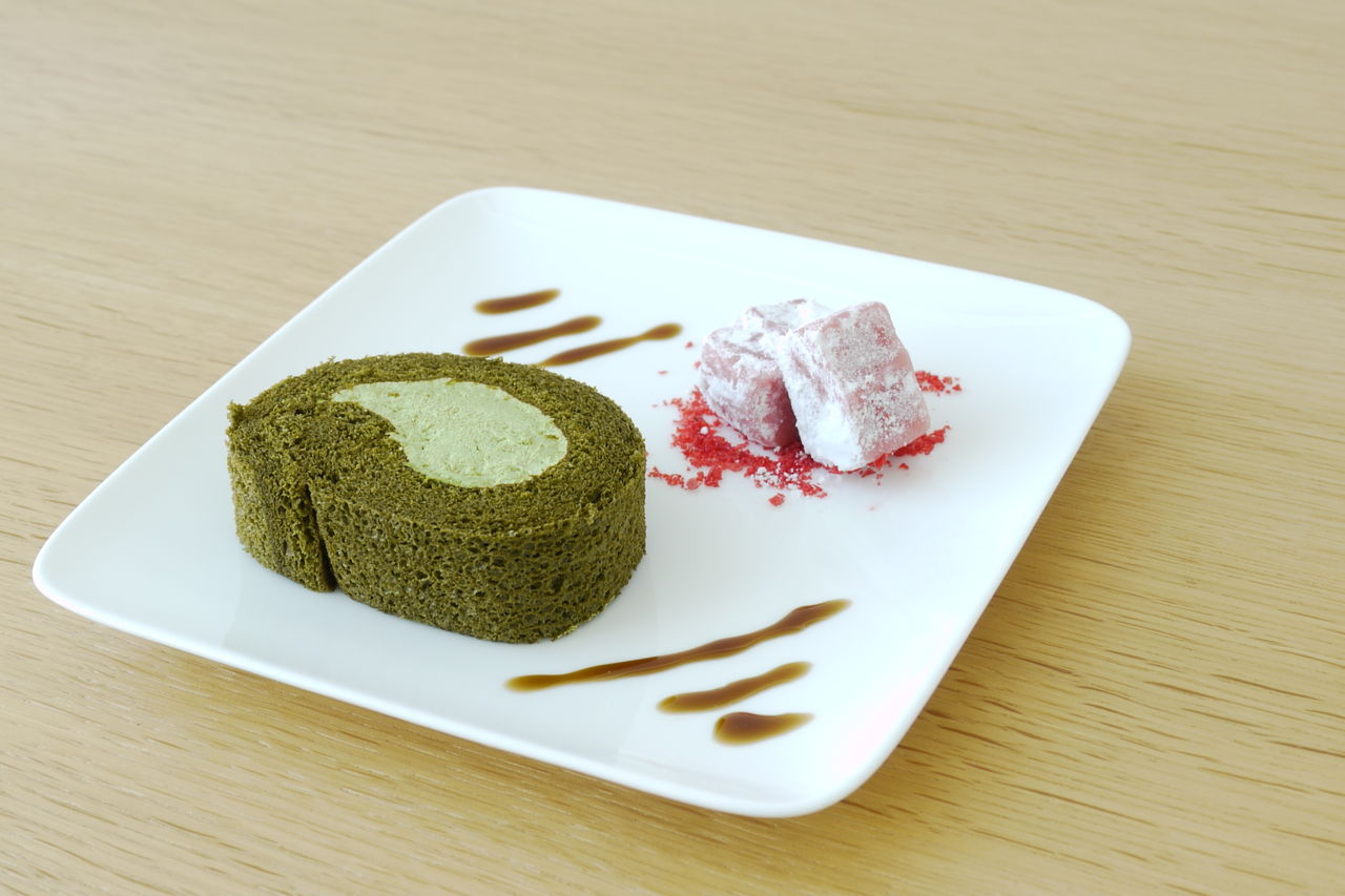 抹茶シフォンロール