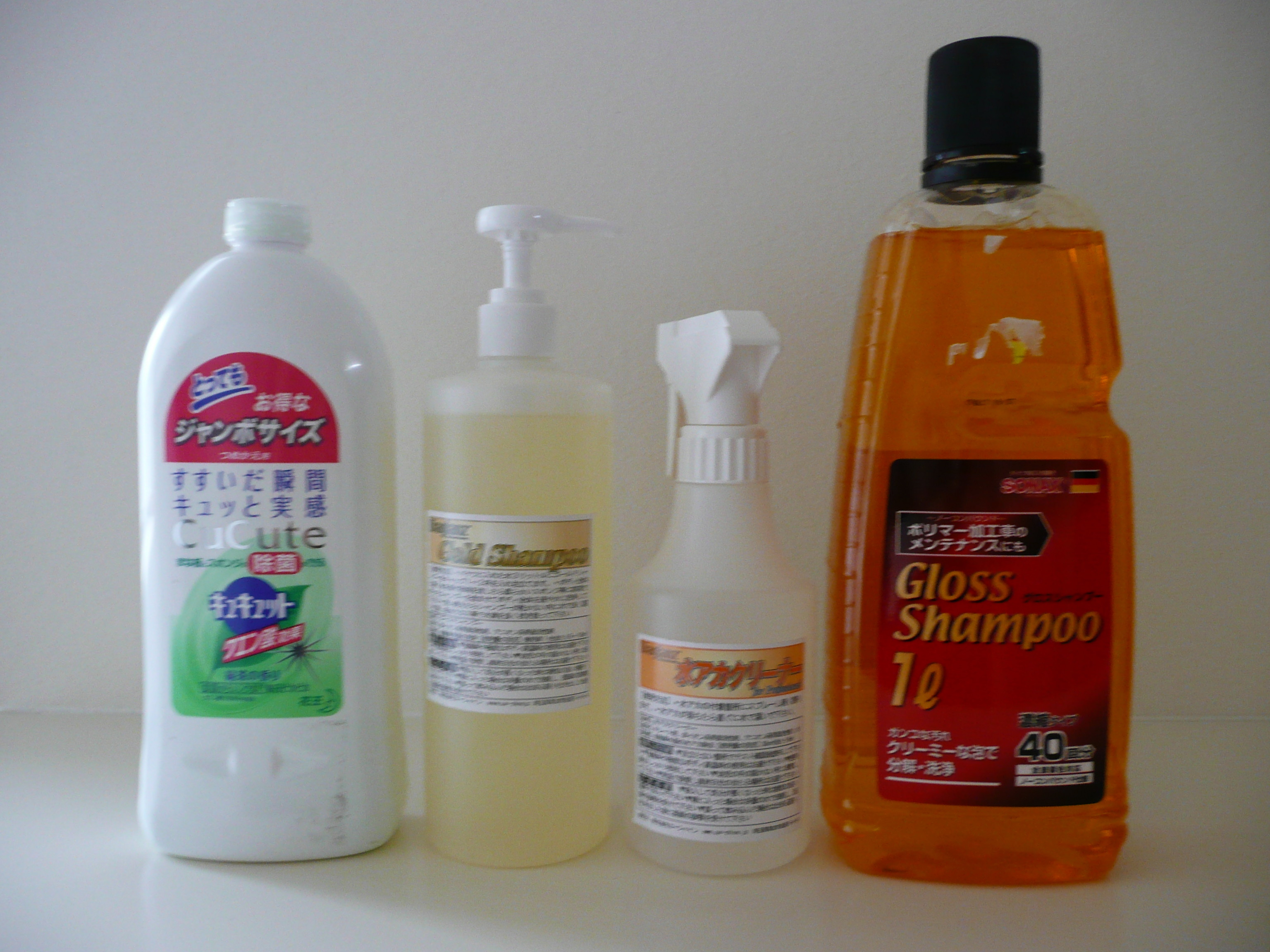 カーシャンプーとイオンデポジット 趣味の洗車 ディテイリング 磨き