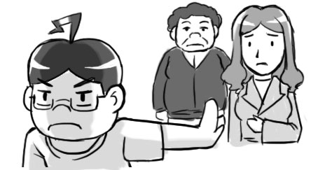 帰国しても病気がまだ 脳残君の家