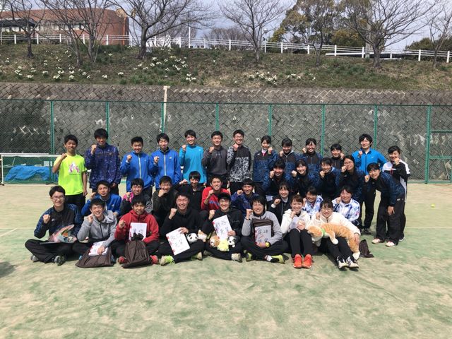 H30年度 引継ぎ式 近畿大学附属和歌山高等学校硬式テニス部 自機創変 H30年度 引継ぎ式 近畿大学附属和歌山高等学校硬式テニス部 自機創変