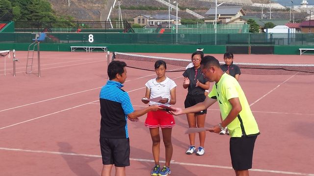 H28年度 和歌山県高等学校新人テニス大会 近畿大学附属和歌山高等学校硬式テニス部 自機創変 H28年度 和歌山県高等学校新人テニス大会 近畿大学附属和歌山高等学校硬式テニス部 自機創変