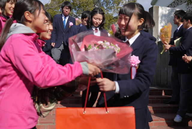 H25年度 卒業式 トレーニング講習 近畿大学附属和歌山高等学校硬式テニス部 自機創変