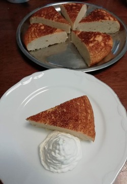 おからとヨーグルトのチーズケーキ風