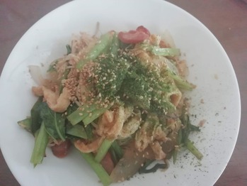 お揚げ焼きそば