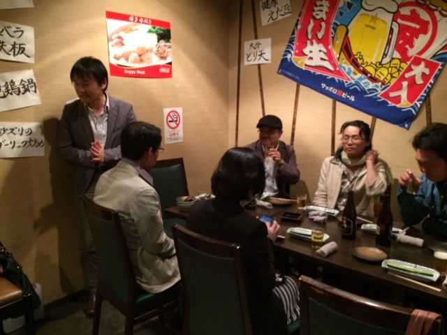右テーブル@懇親会
