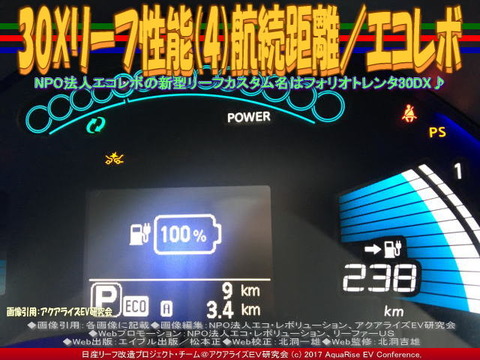 黒リーフ30X性能(4)航続距離/NPOエコレボ画像03