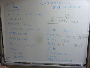 DX会のワークショップホワイトボード2012