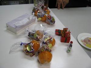 クリスマスのお菓子