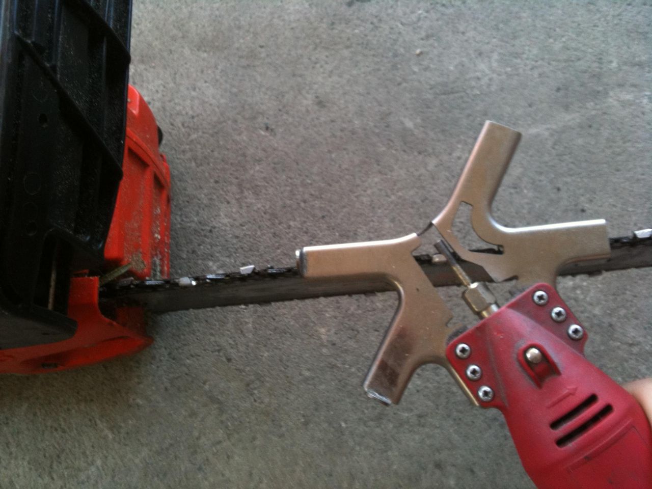 チェーンソーの手入れ Npoみやき筑水会のちょっとしたブログ