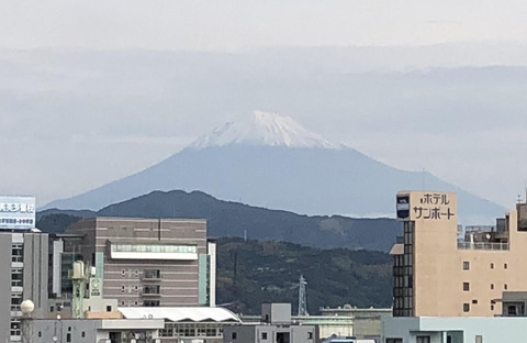 １０１６日の富士山