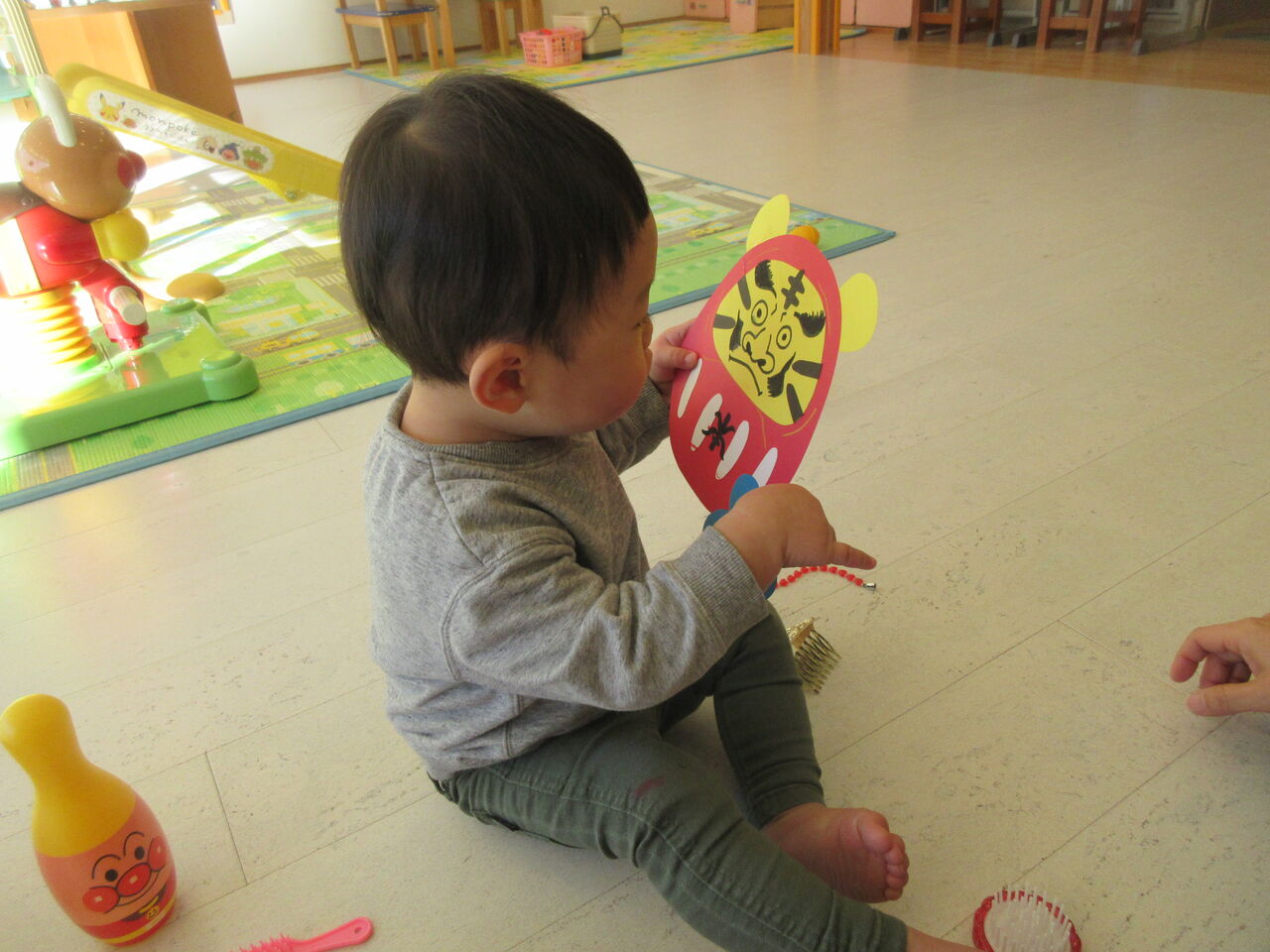 秩父こども園 つどいの広場はっぴー ん このだるまさんは はっぴー かふぇ