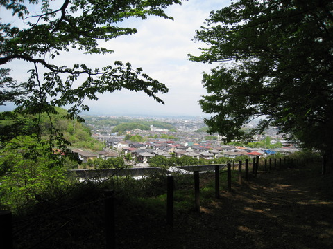 八王子市内を望む２