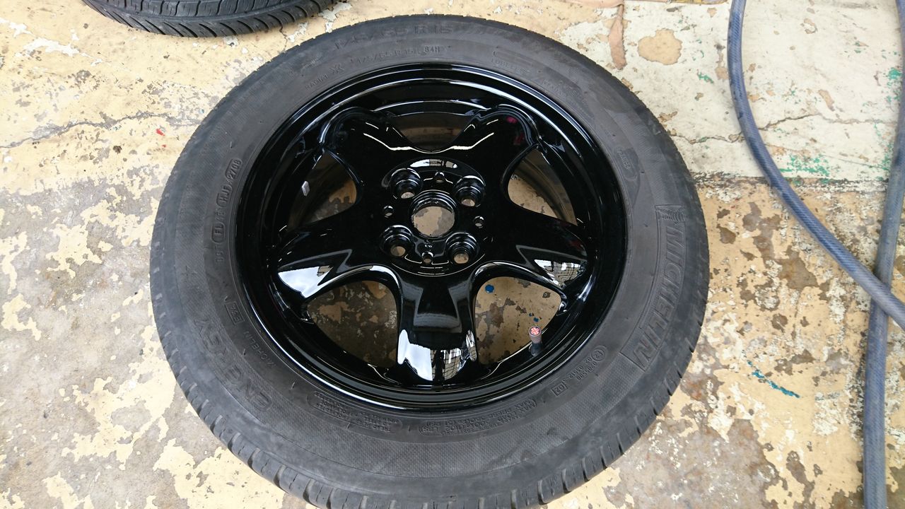 ミニ ホイール交換 塗装 車 バイクのキズ修理 板金塗装 全塗装 トラック架装 施工例 愛媛県松山市ナップファクトリー ミニ ホイール交換 塗装 車 バイクのキズ修理 板金塗装 全塗装 トラック架装 施工例 愛媛県松山市ナップファクトリー